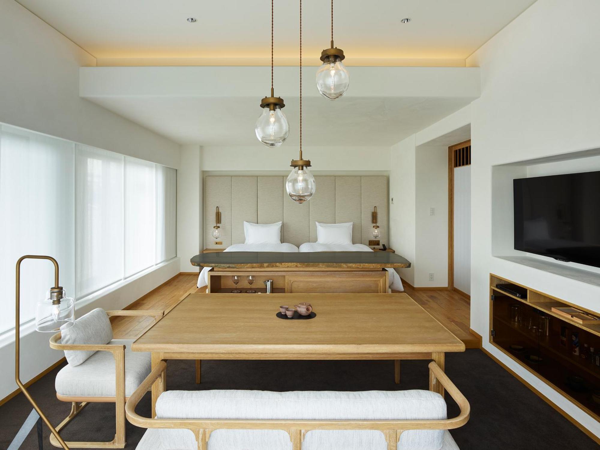 Hotel The Celestine Kyoto Gion Eksteriør billede A suite at the hotel