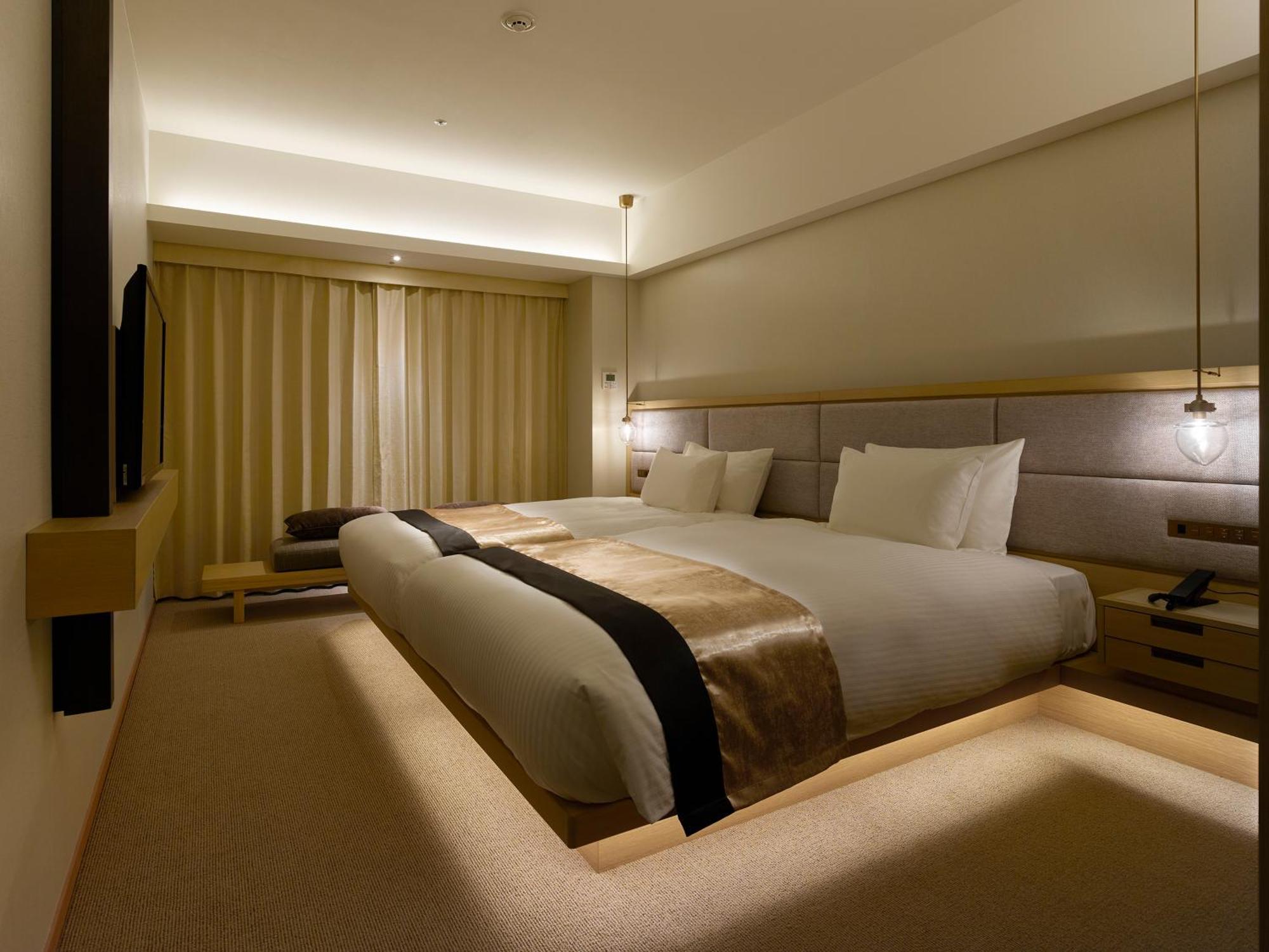 Hotel The Celestine Kyoto Gion Eksteriør billede A room at the hotel