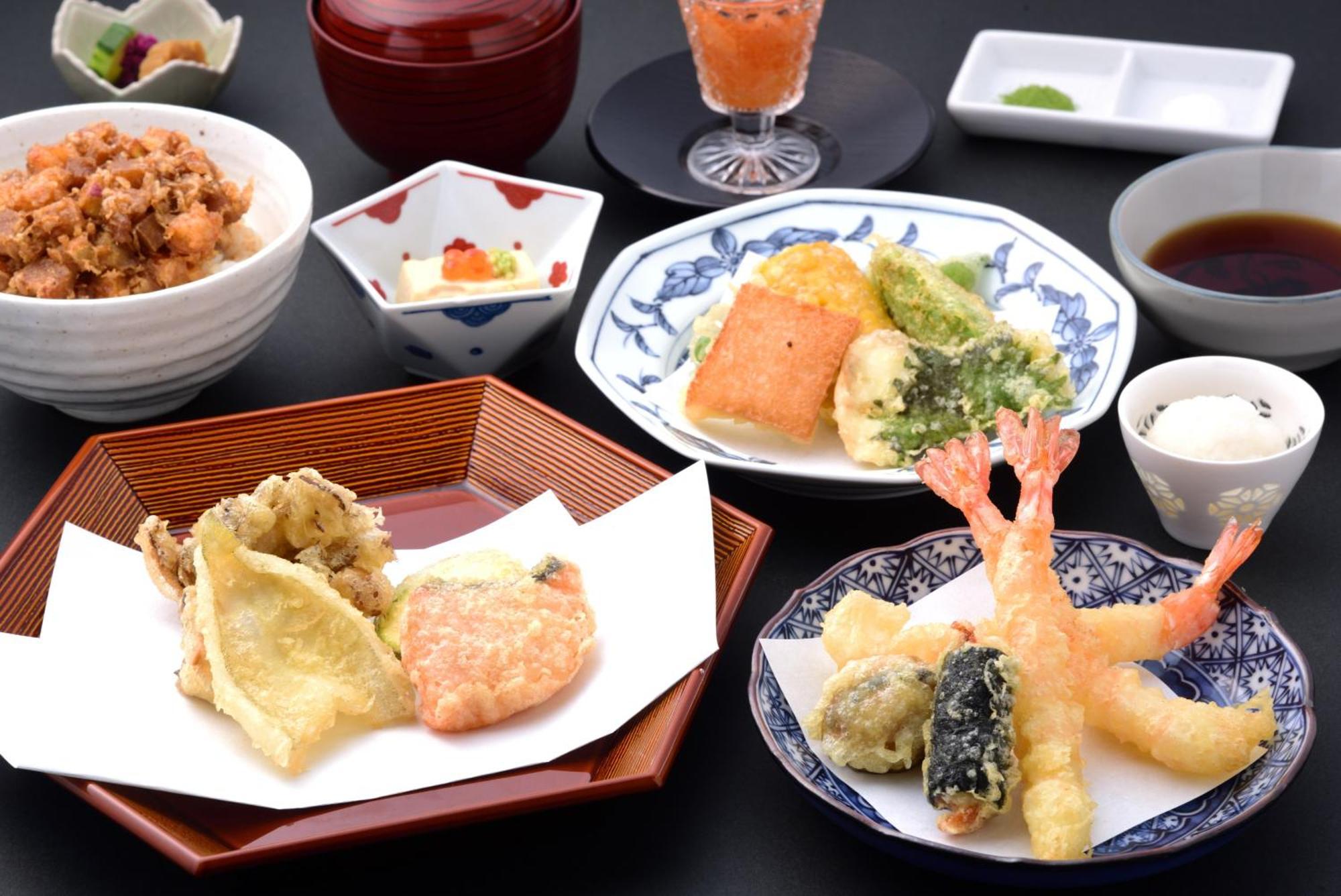 Hotel The Celestine Kyoto Gion Eksteriør billede Tempura
